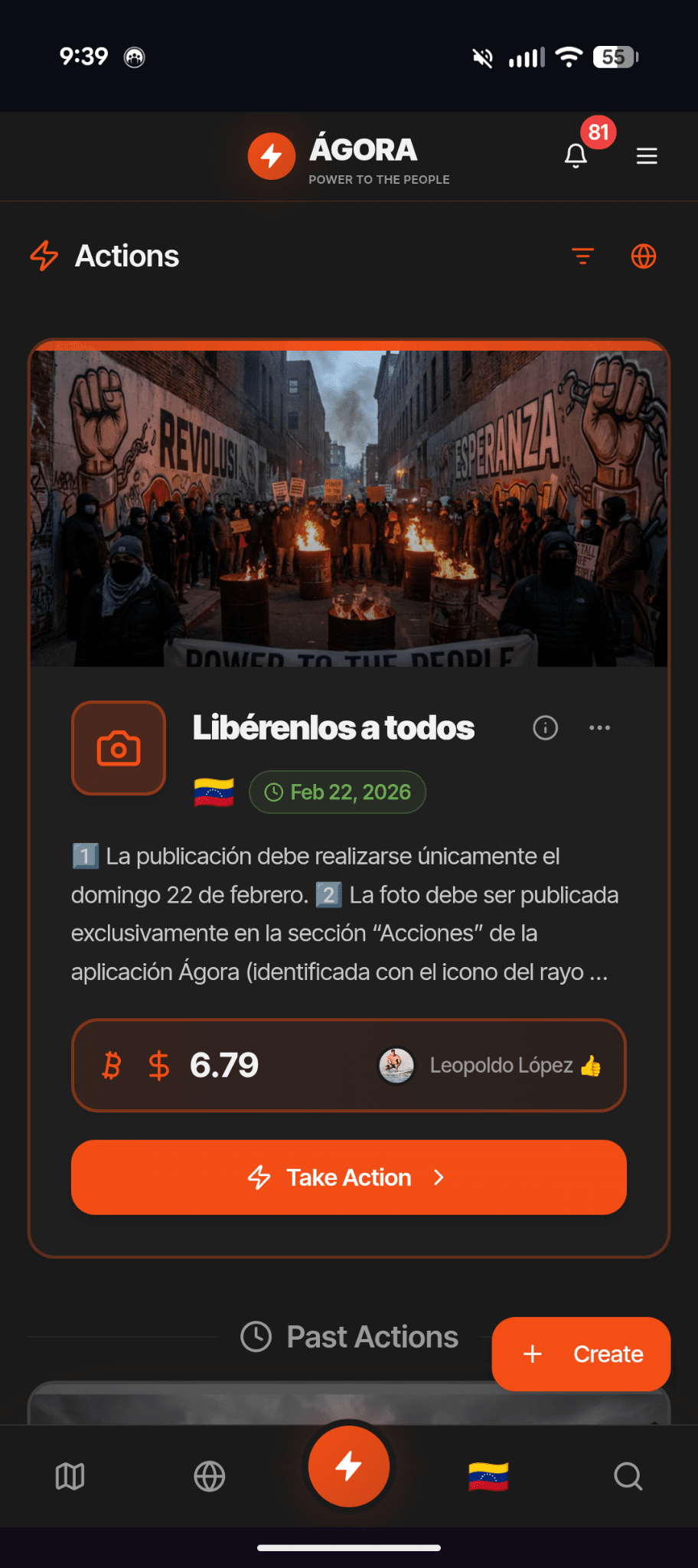 Agora -- Power to the People