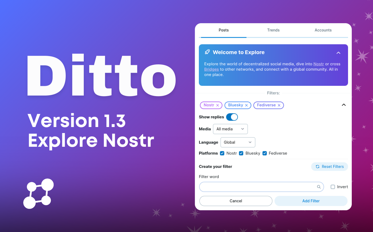 Ditto 1.3 features