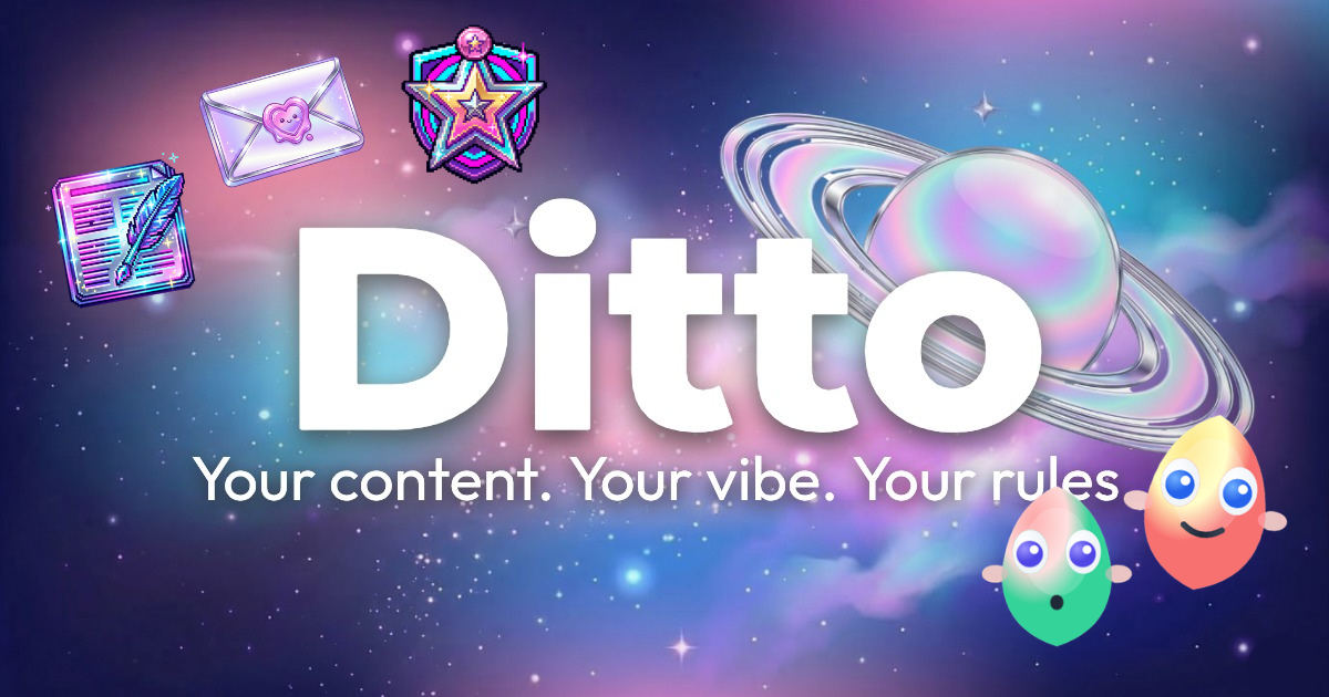 Ditto Update: Blobbis, Letters, and a Whole Lot More