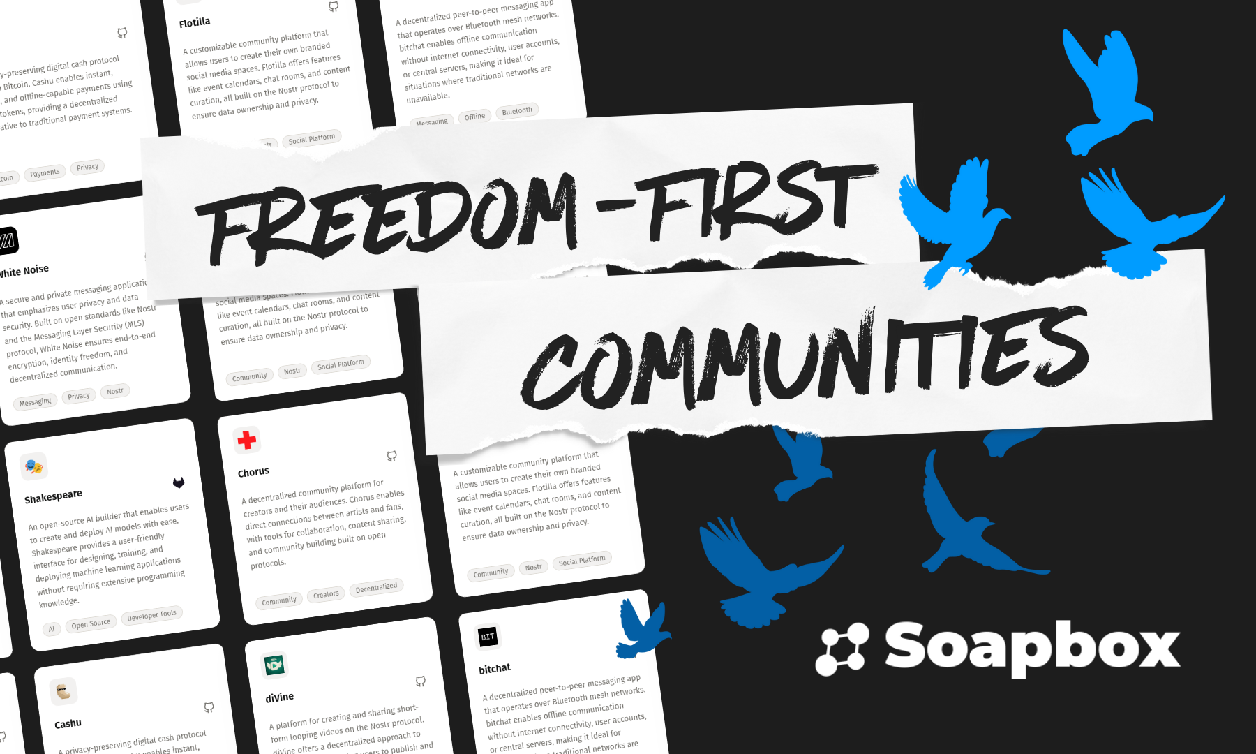 Building Freedom-First Communities with Soapbox