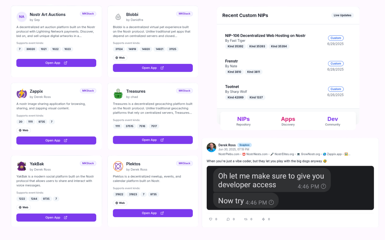Screenshot of the revived Soapbox.pub website