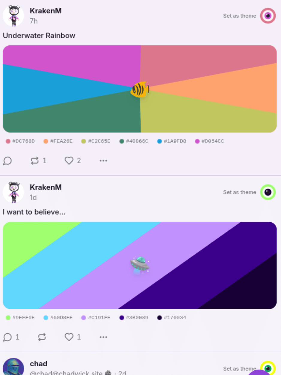 Color Moments in Ditto